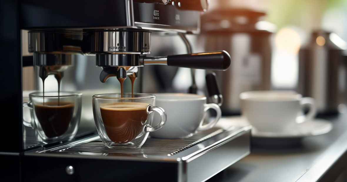 extraction du café